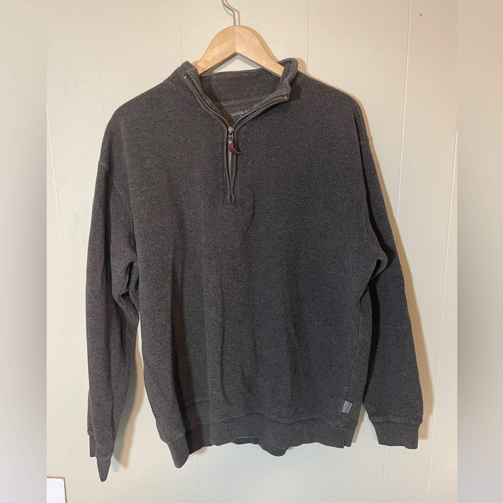 Vintage Woolrich Quarter-zip Sweater Men’s XL